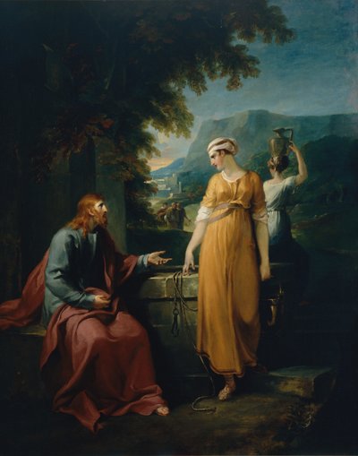 Christ et la femme de Samarie - William Hamilton